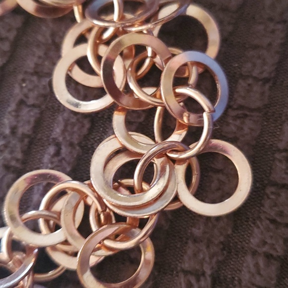 This a rose gold circle bracelet from paparazzi - Picture 2 of 2